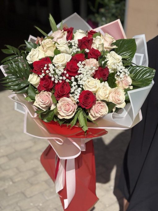 Bouquet with roses - Image 3